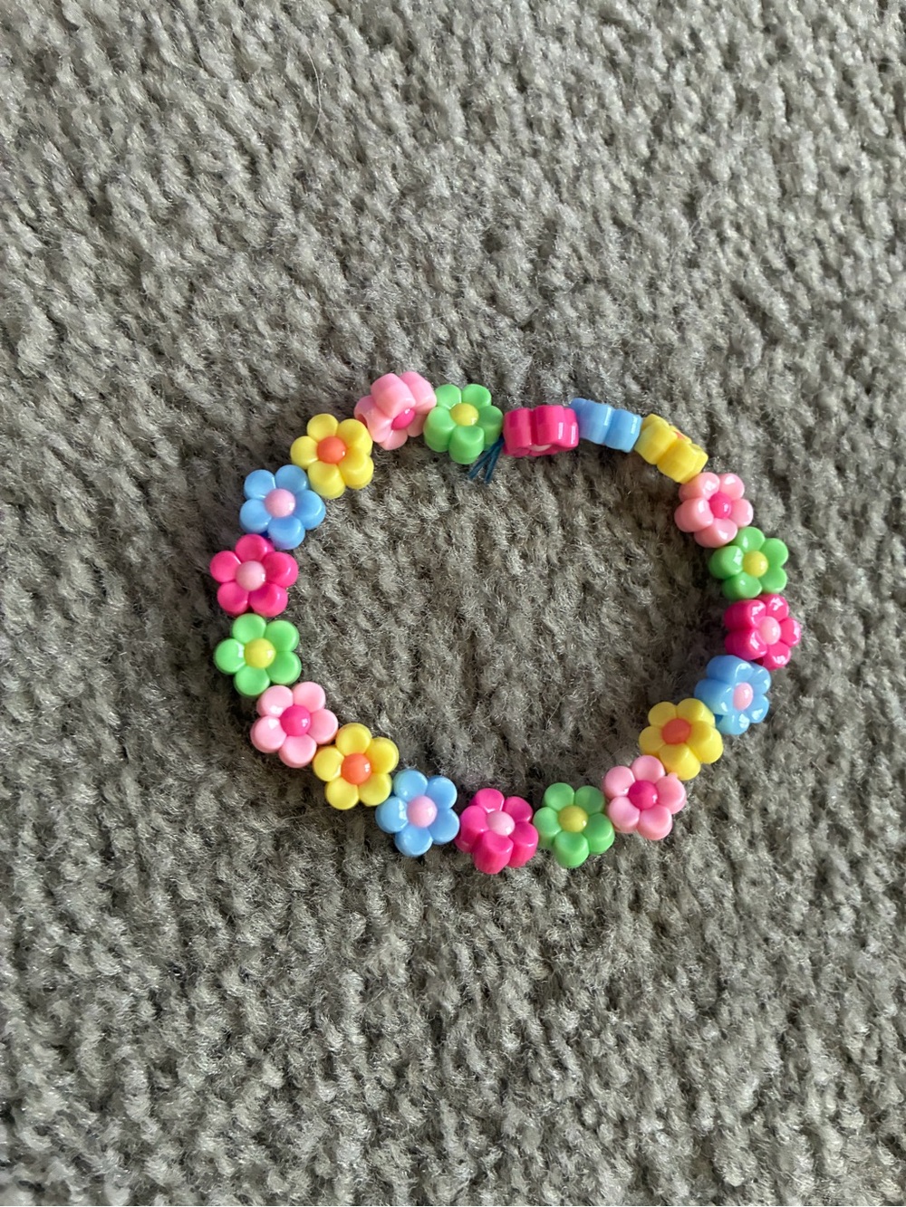 Flower bracelet